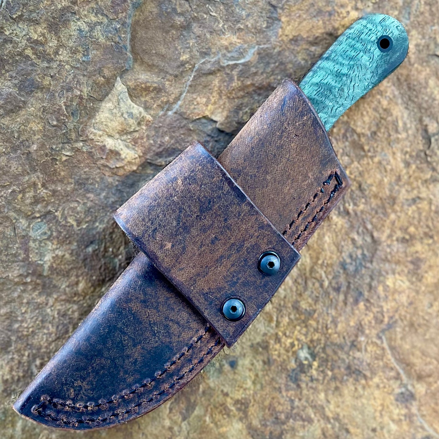 Bird & Trout in 52100 w/ Green Curly Maple