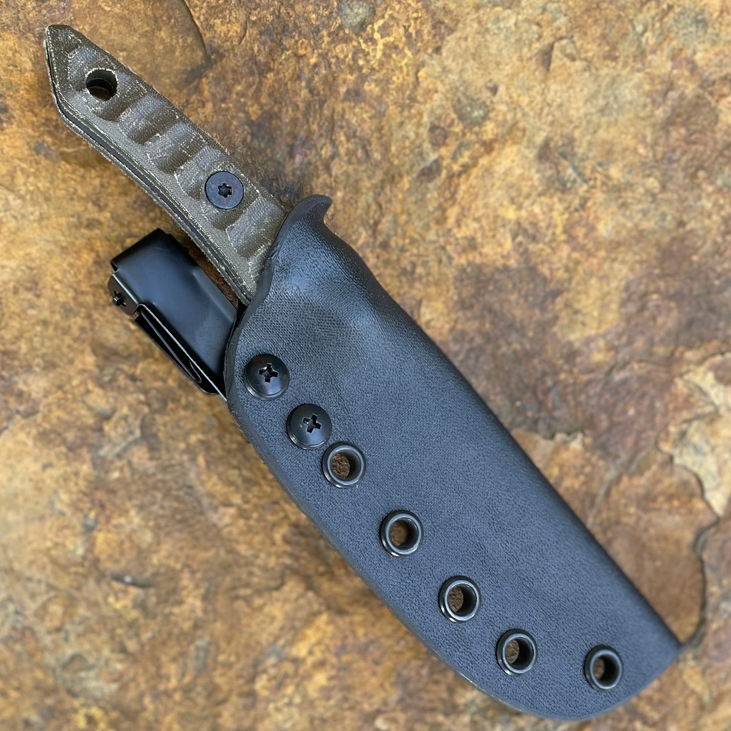 Gazeka in 80CrV2 Black Cerakote - Green