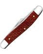 Case Cutlery Medium Stockman Burlap Micarta CS