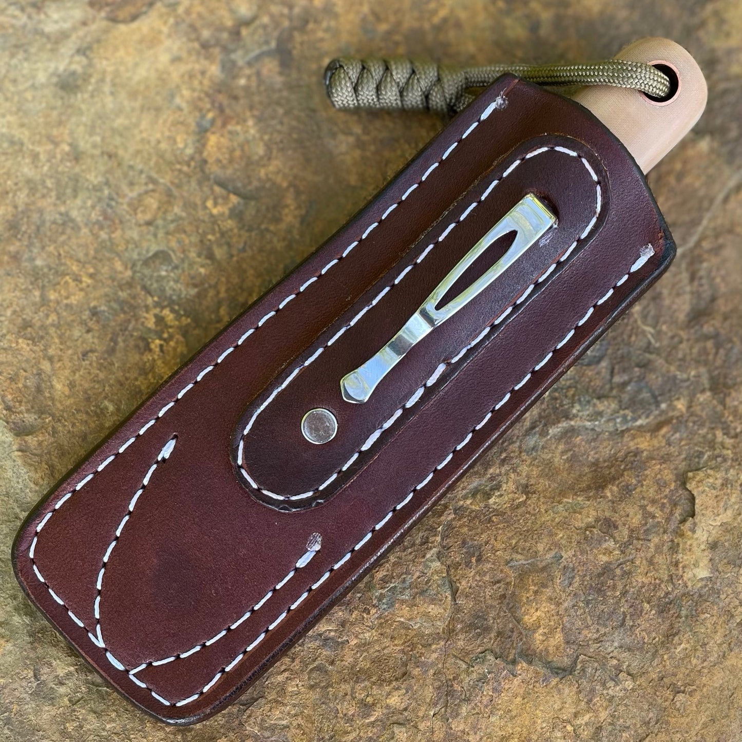Puukko in 8670 w/ Bone Linen Micarta