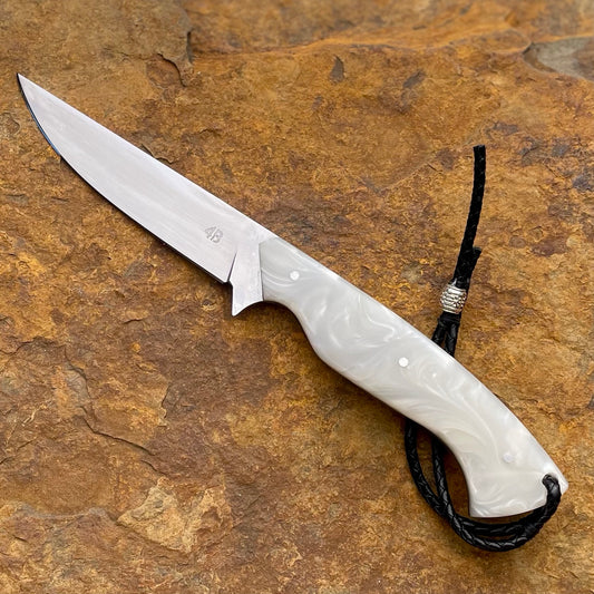 Bird and Trout in 1095 w/ White Resin