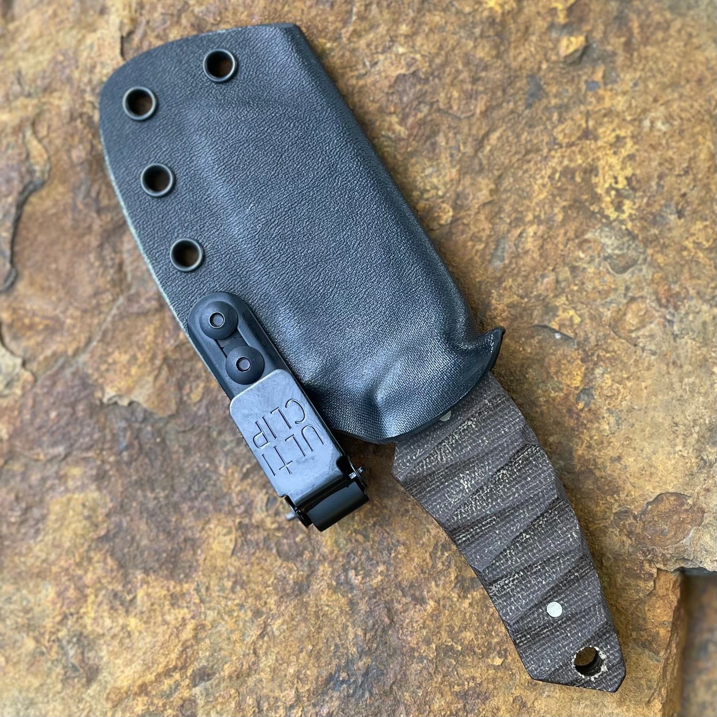 Beast of Bladenboro in 80CrV2 Black Cerakote - Green