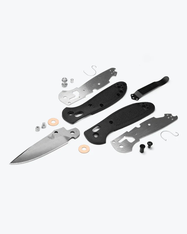 Benchmade Mini Griptilian (Drop Point) Blk Grivory/S30V
