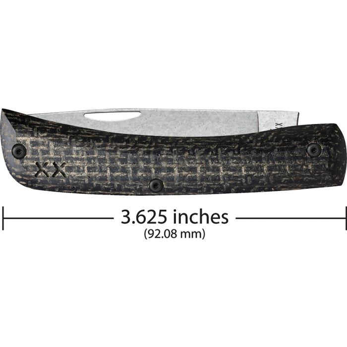 Case Cutlery Sod Buster Jr Crossroads Black Burlap