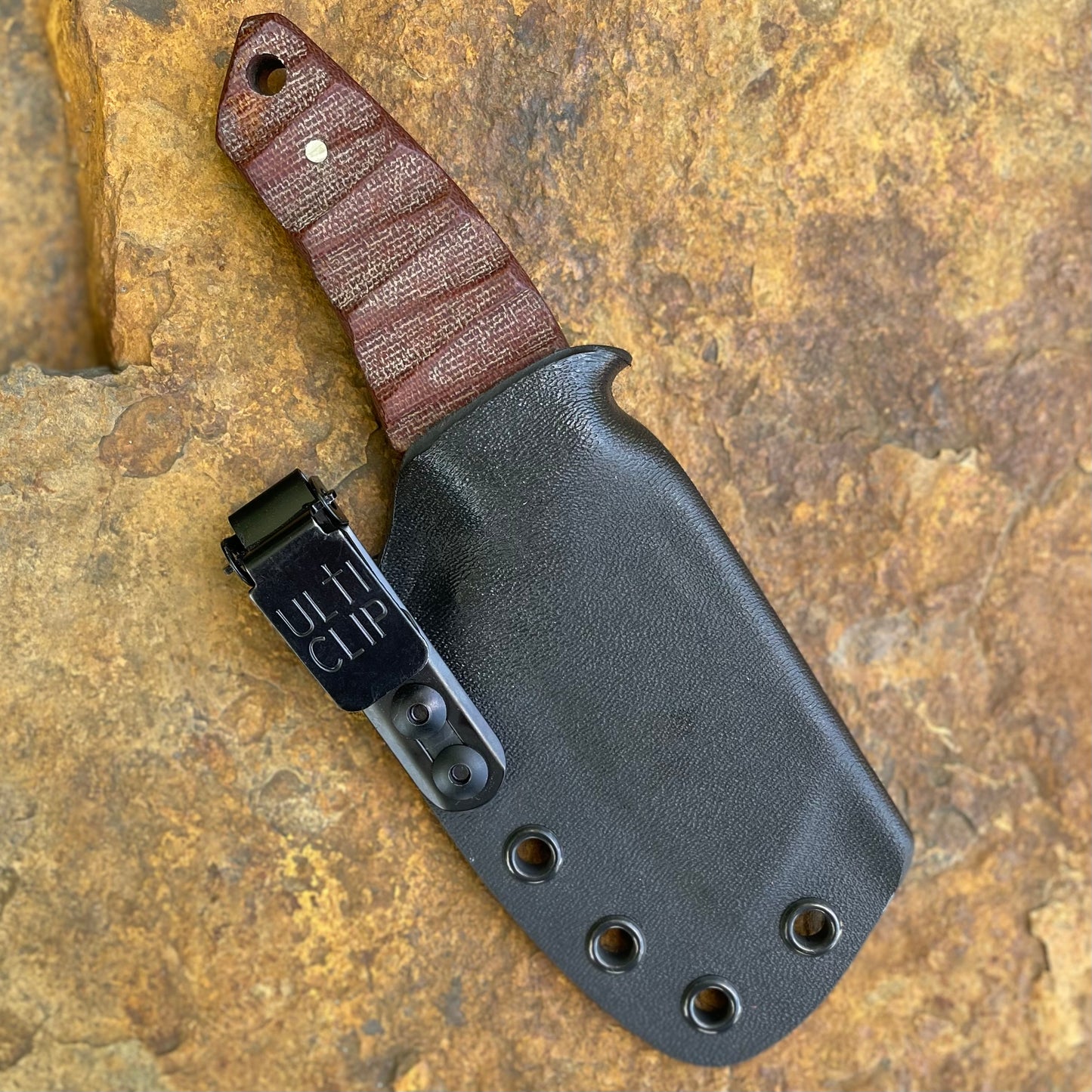 Beast of Bladenboro in 80CrV2 Black Cerakote - Natural