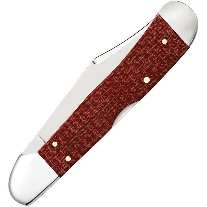 Case Cutlery Copperlock Burlap Micarta CS