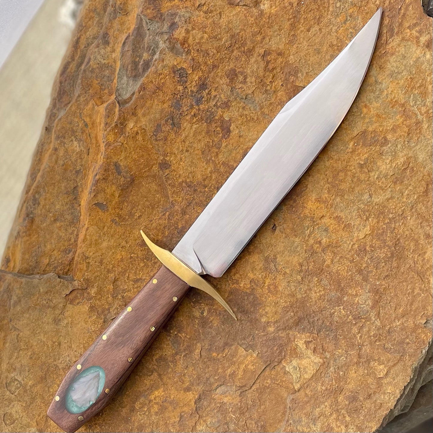 Coffin Handle Bowie in 1095