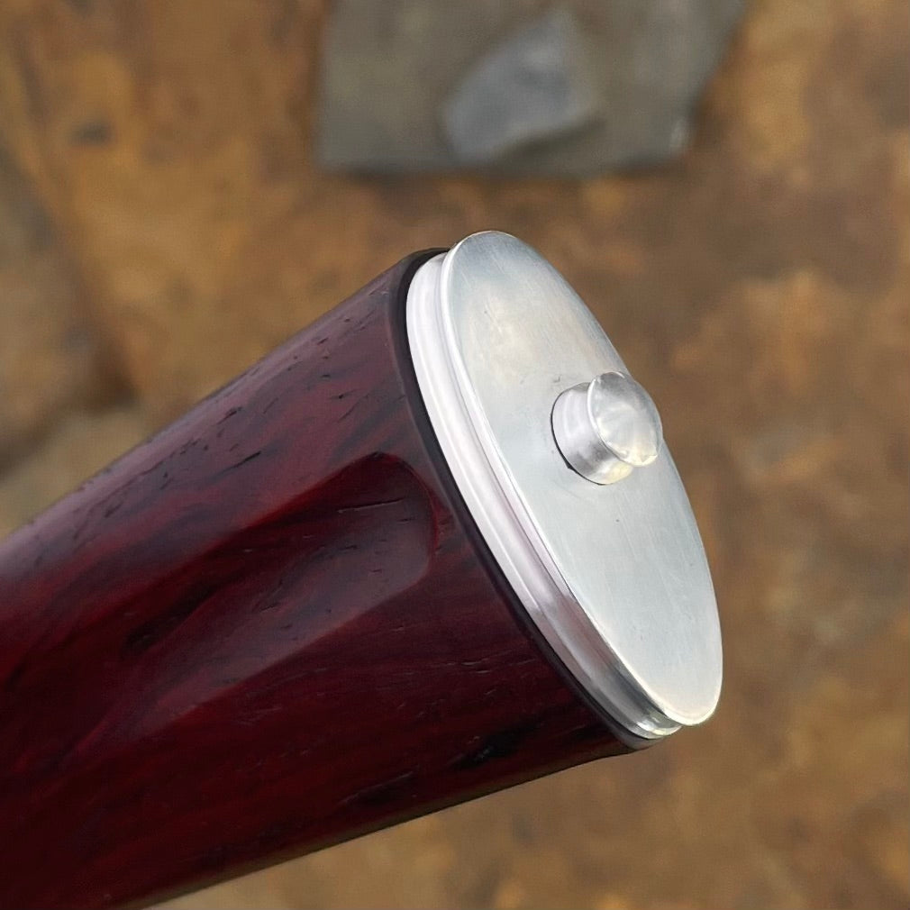 Forged Gentleman's Bowie in 5160 w/ Cocobolo