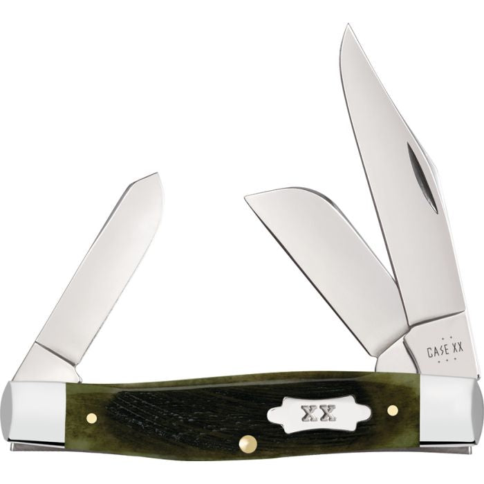 Case Cutlery Large Stockman Olive Green