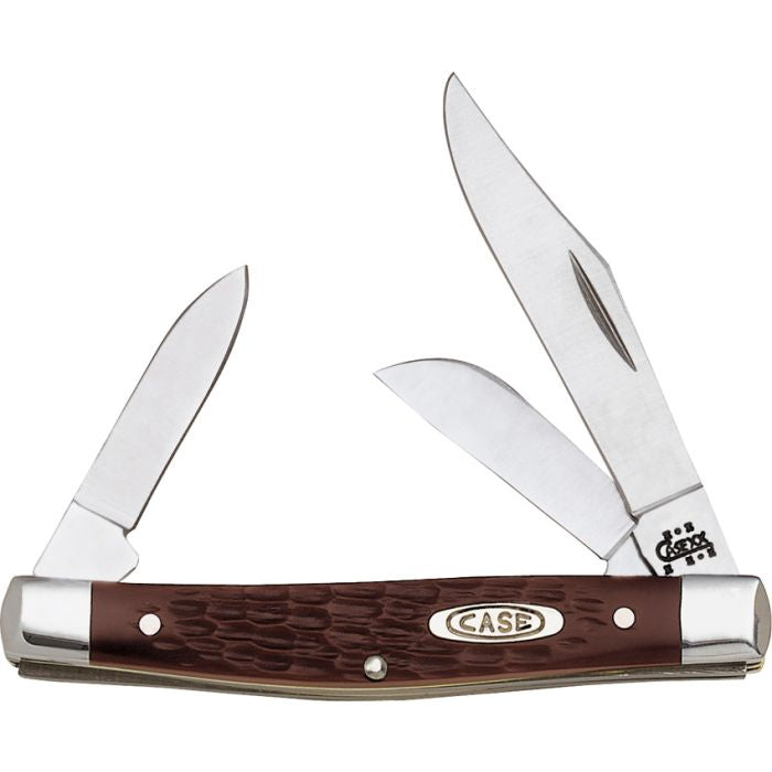 Case Cutlery Medium Stockman Brown Delrin