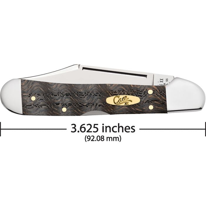 Case Cutlery Mini Copperlock Curly Oak