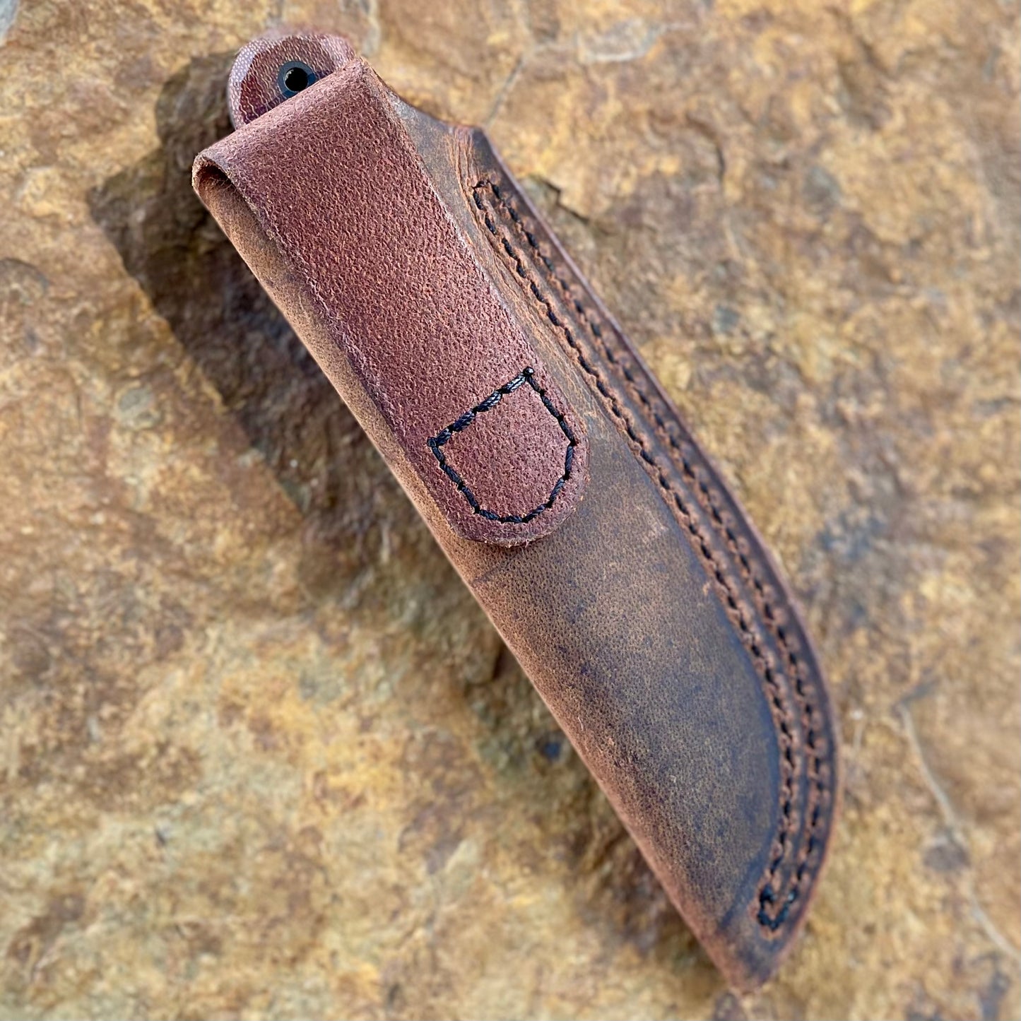 Feather Light Scalpel in Nitro V w/ Vintage Micarta
