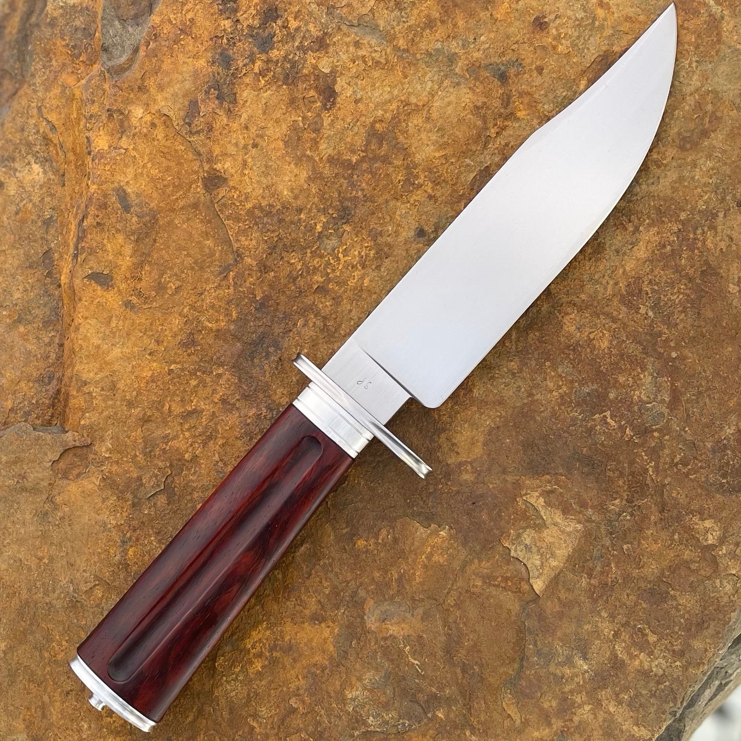 Forged Gentleman's Bowie in 5160 w/ Cocobolo