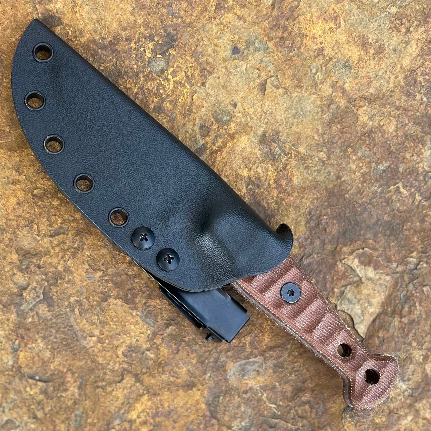 Jackalope in 80CrV2 Sandblasted - Natural