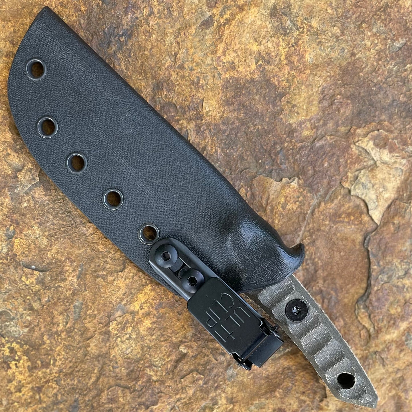 Gazeka in 80CrV2 Black Cerakote - Green
