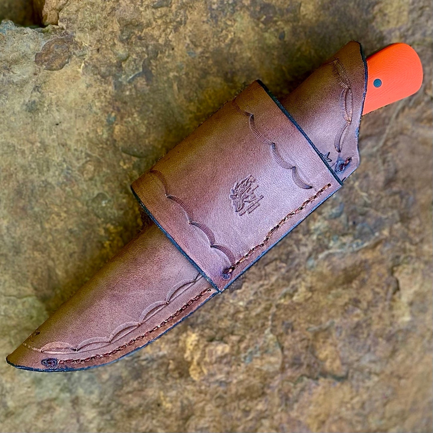 Mule in 80CrV2 w/ Orange G10