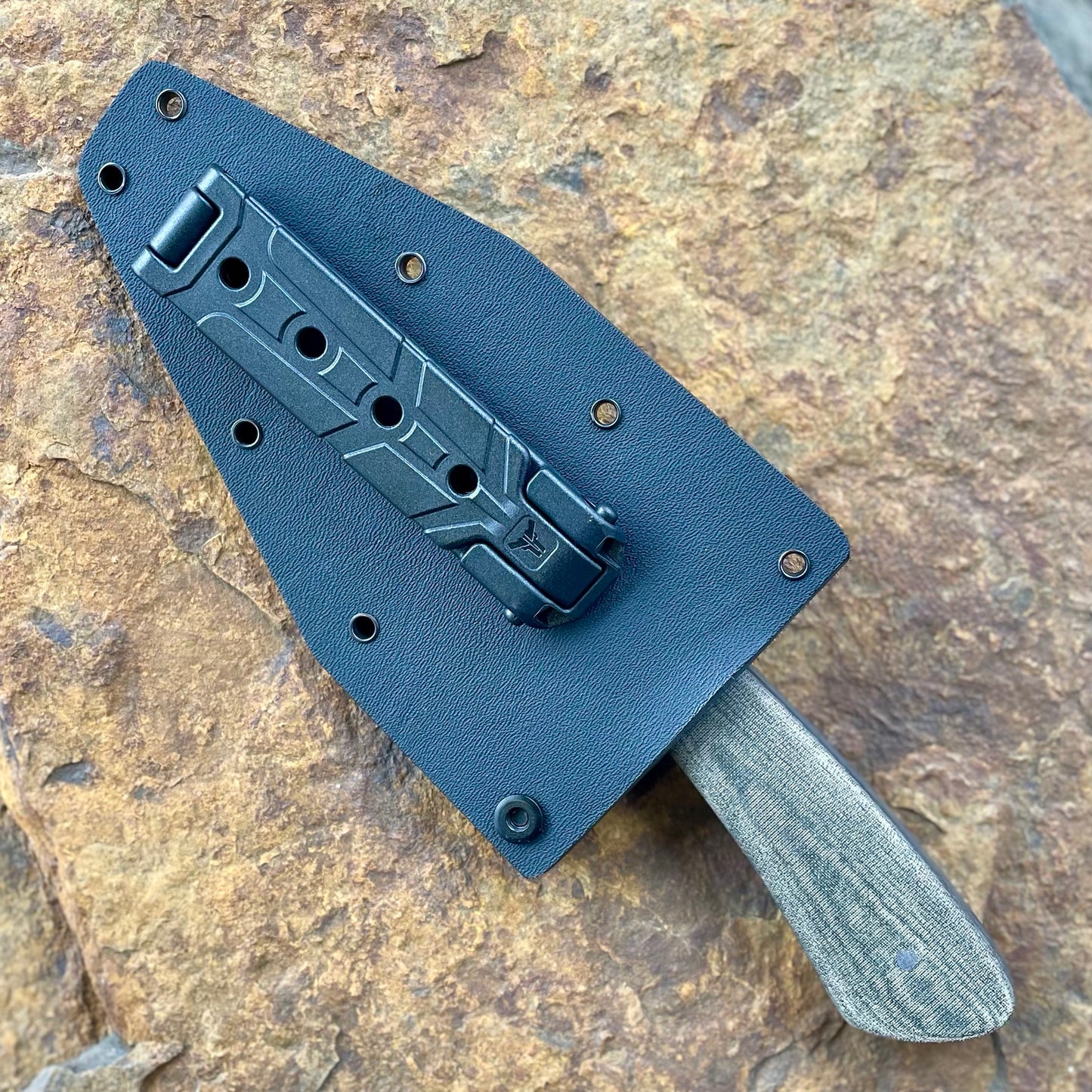 Fighter in 1080 w/ Green Micarta