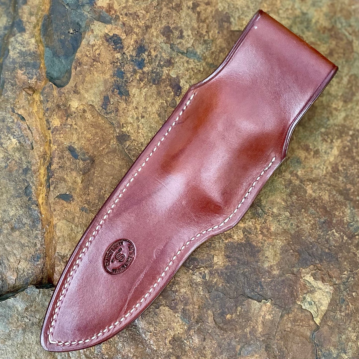 Damascus Hunter w/ Purple Maple Burl
