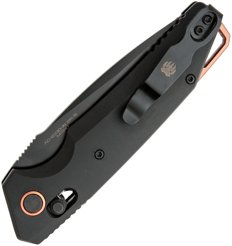 Bear & Son Auto Katakt II Blk Alum/M390