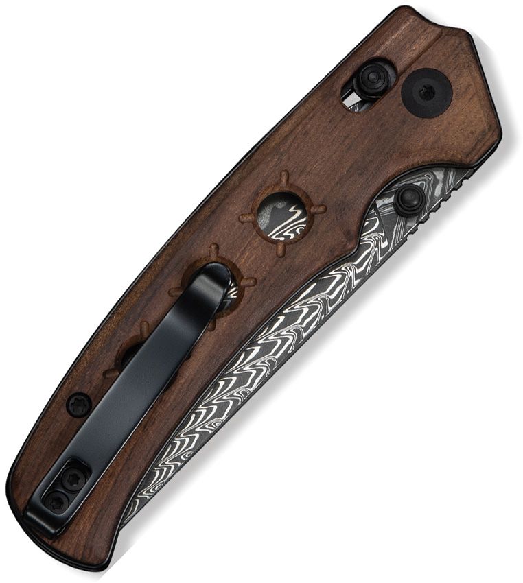Civivi Noctis Crossbar Lock Wood/Damascus
