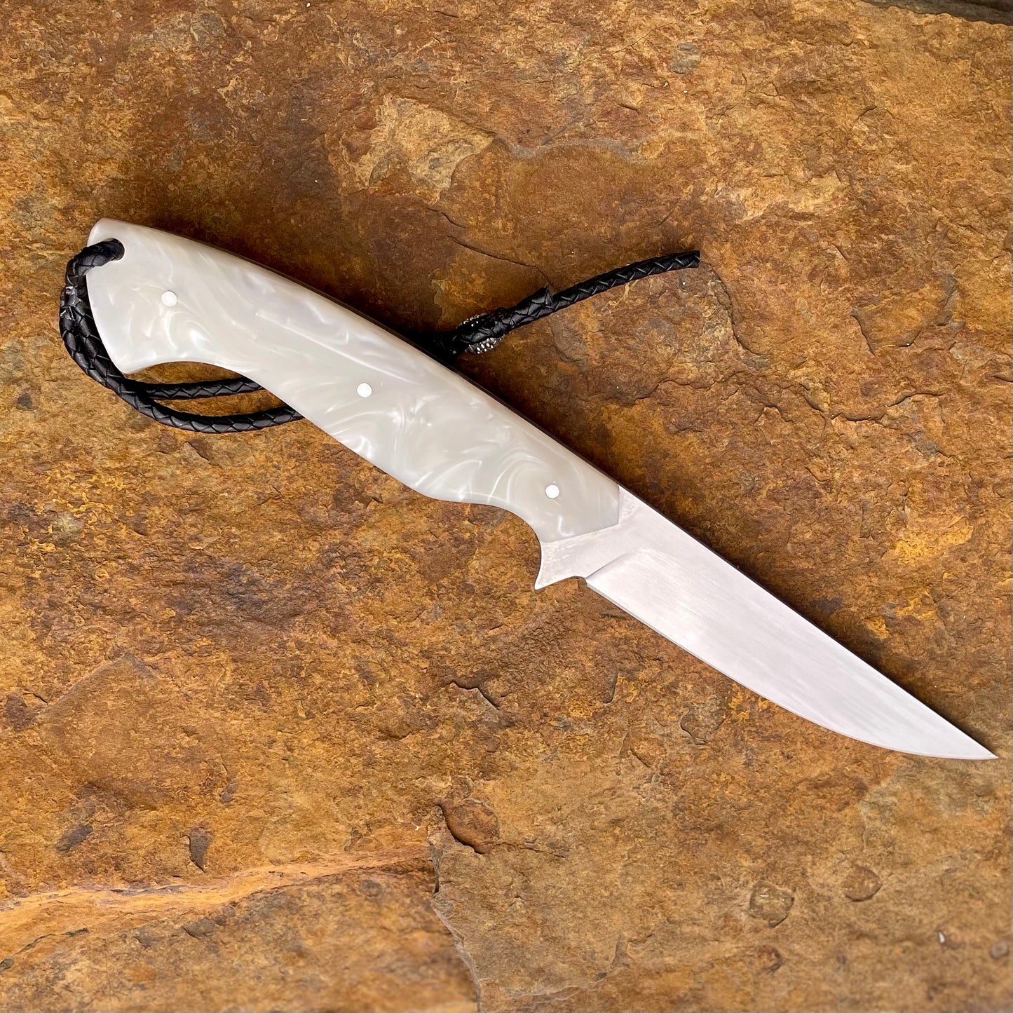 Bird and Trout in 1095 w/ White Resin