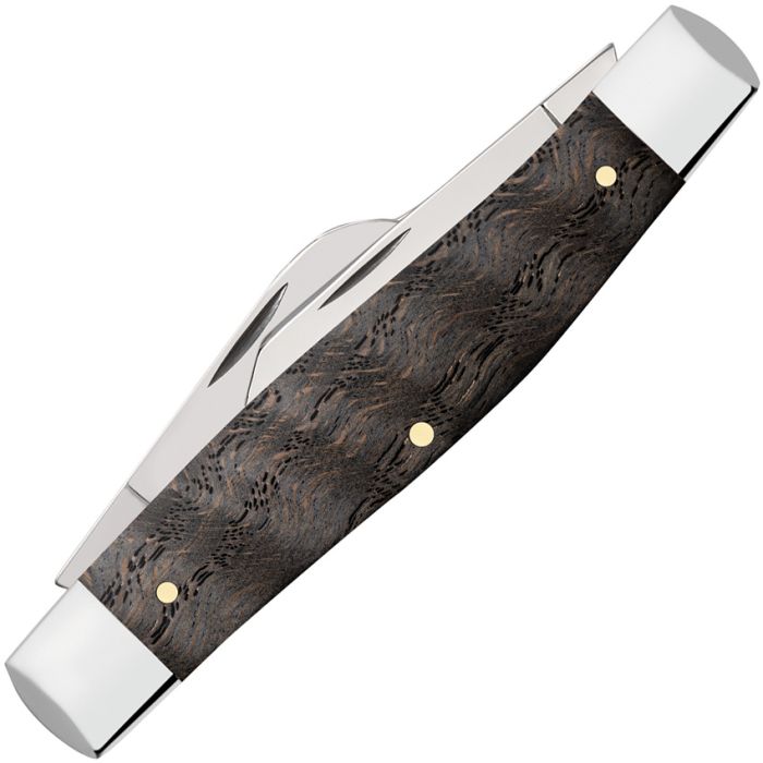 Case Cutlery Stockman Black Curly Oak