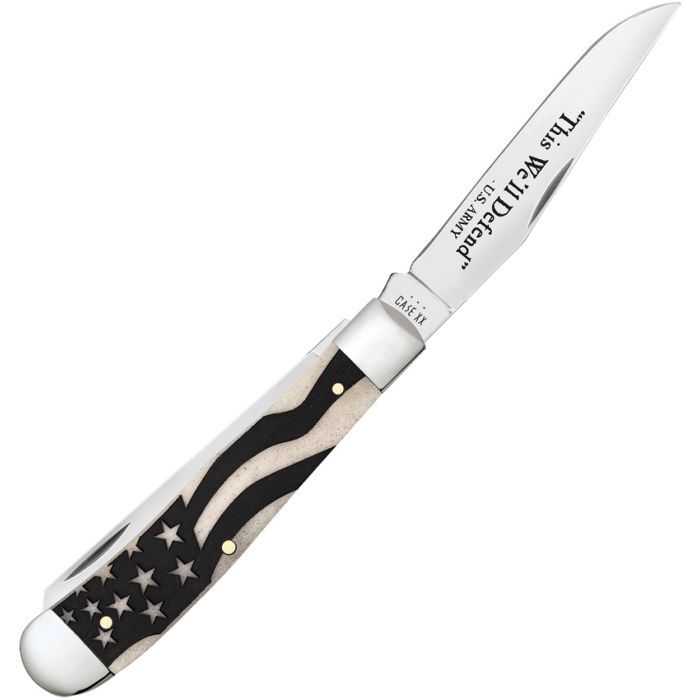 Case Cutlery Trapper U.S. Army Flag