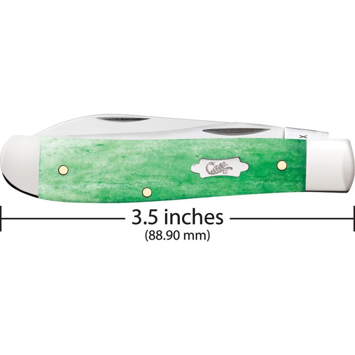 Case Cutlery Mini Trapper Emerald Green