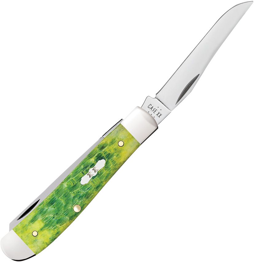 Case Cutlery Mini Trapper Green Apple