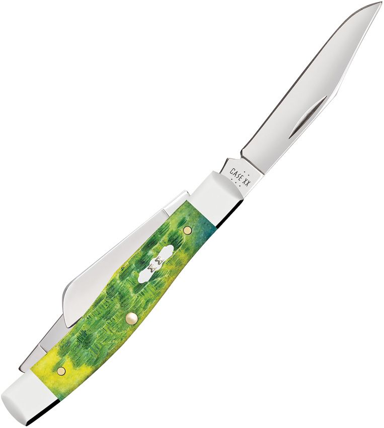 Case Cutlery Medium Stockman Green Apple