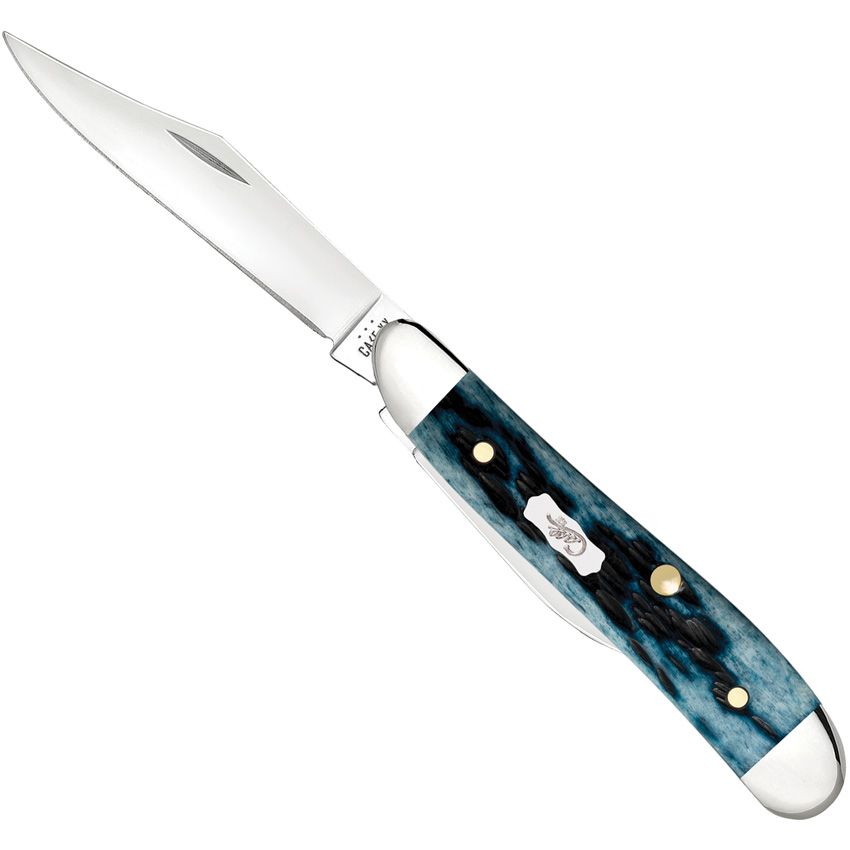 Case Cutlery Peanut Mediterranean Blue