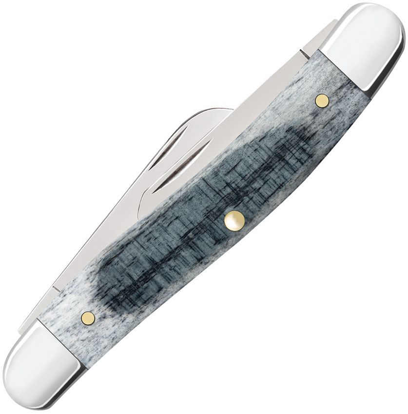 Case Cutlery Medium Stockman Gray Sawcut Bone