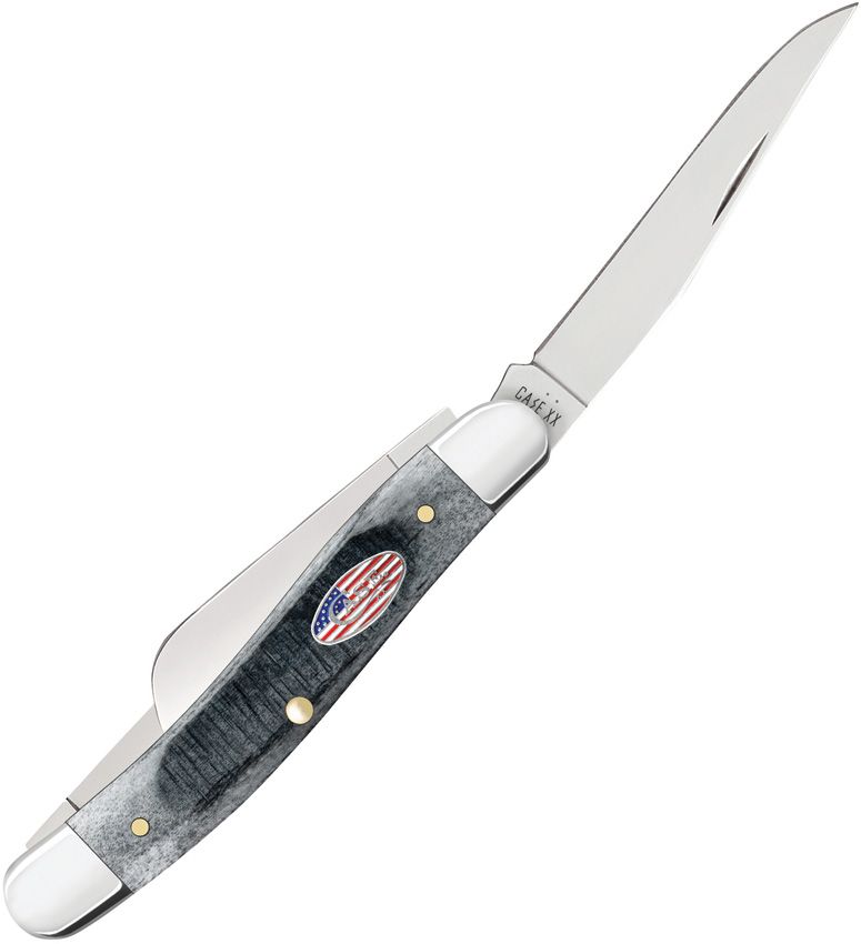 Case Cutlery Medium Stockman Gray Sawcut Bone