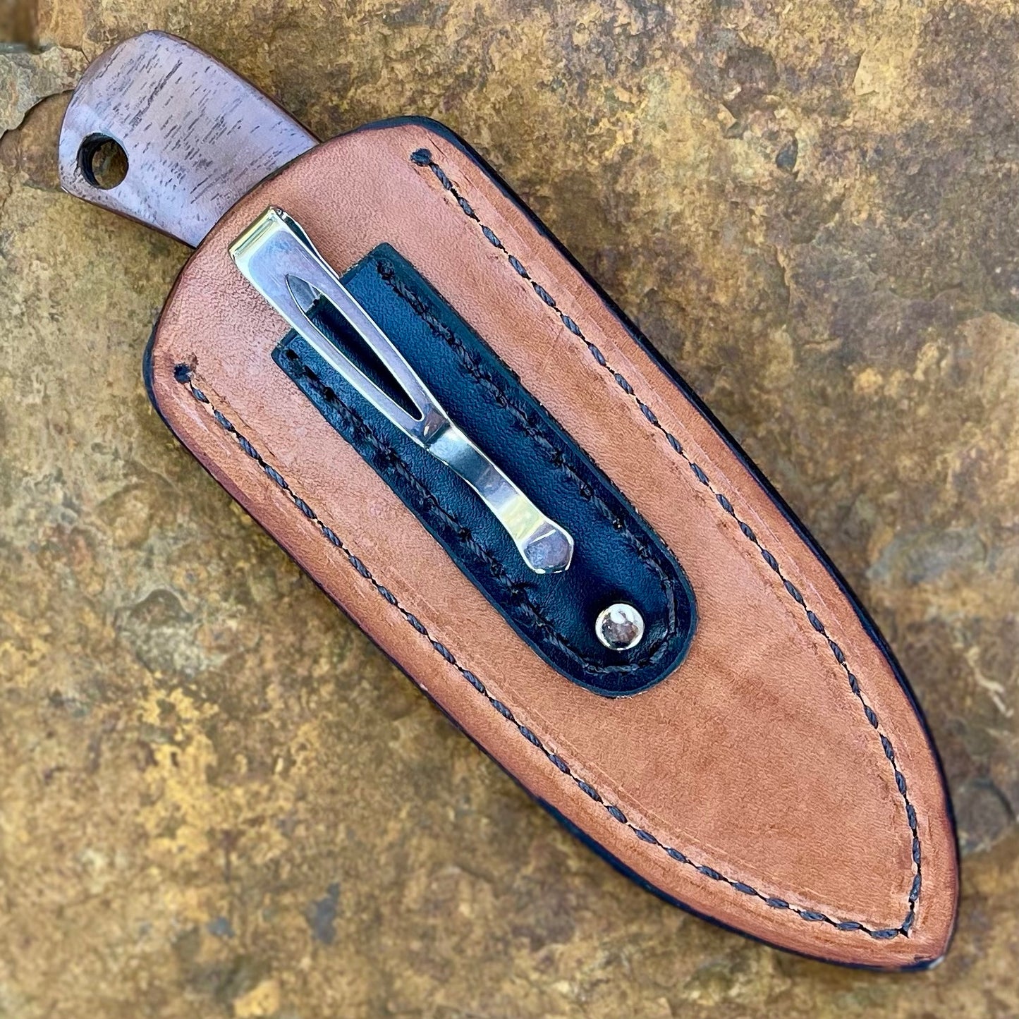 Gentleman EDC in 1075 w/ Black Walnut