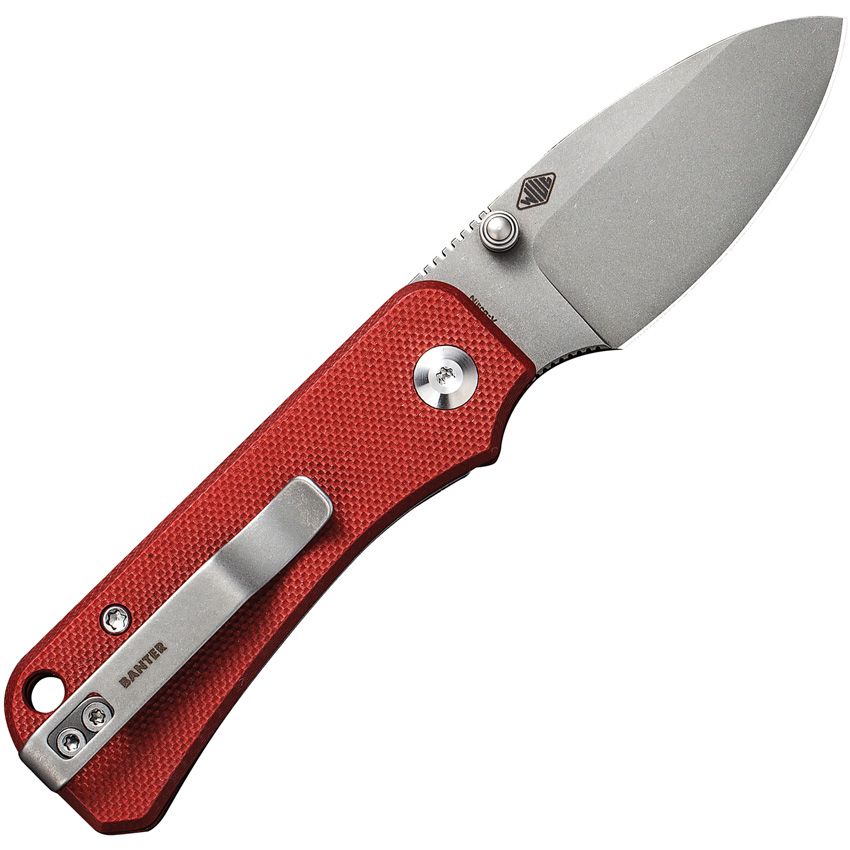 Civivi Baby Banter Burgundy Nitro V