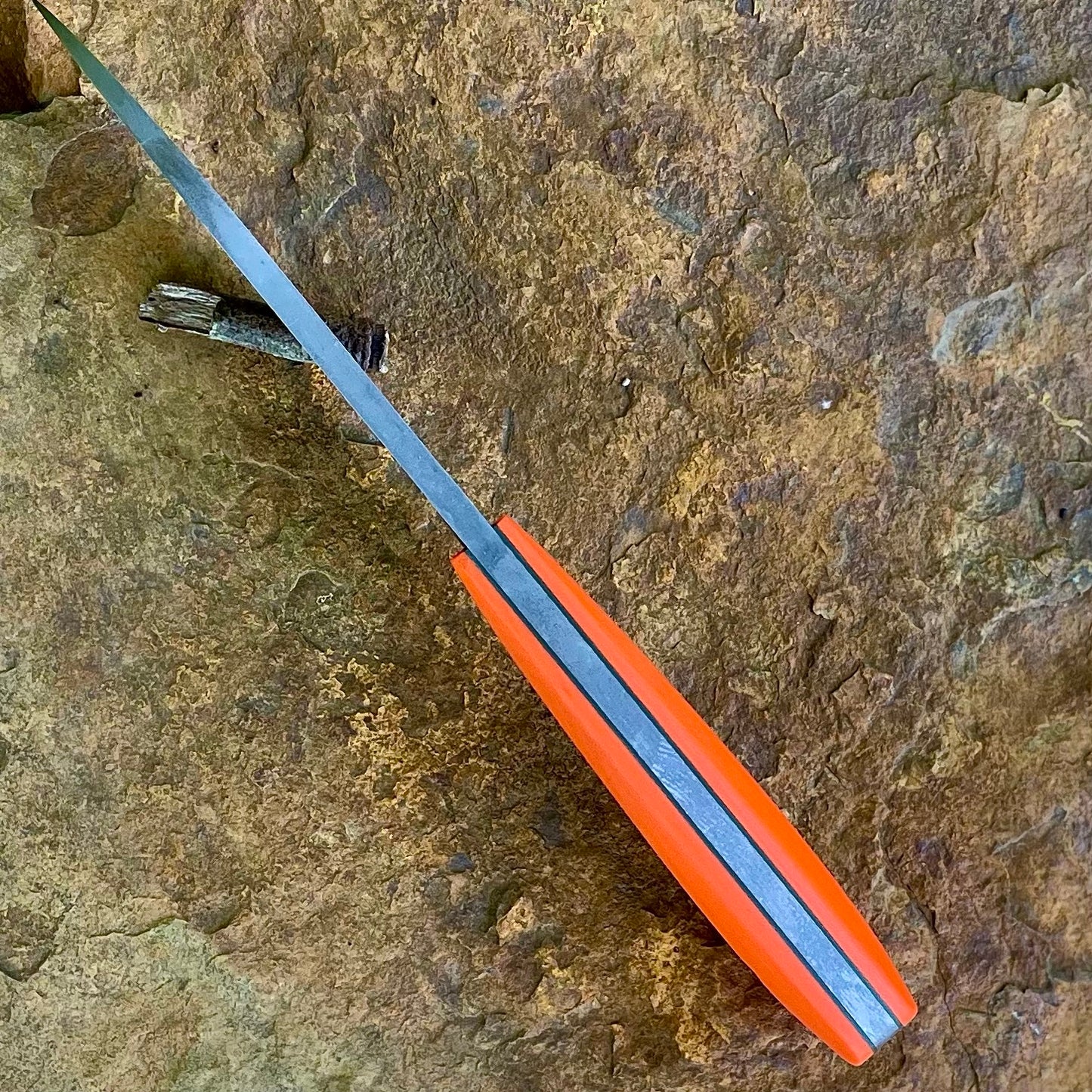Mule in 80CrV2 w/ Orange G10