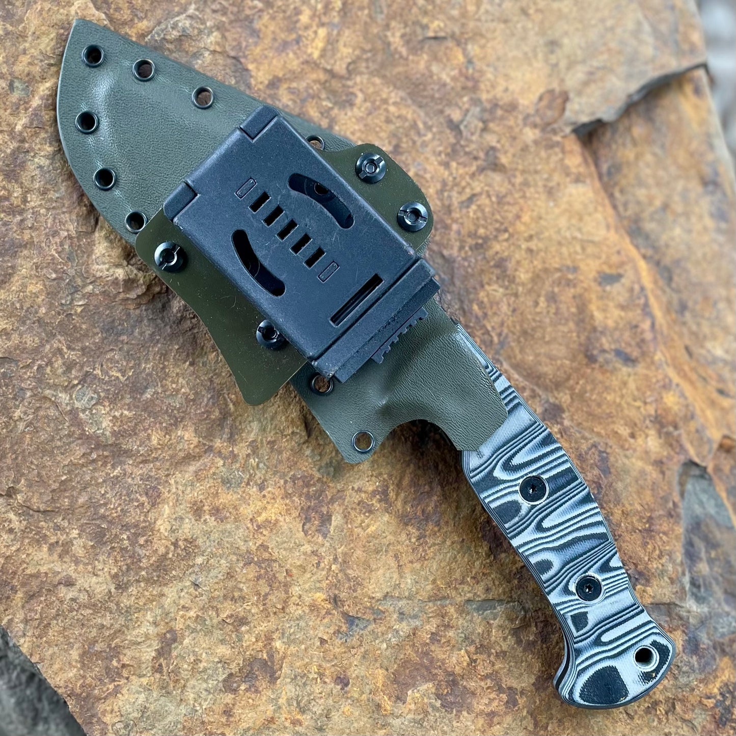 Jhakri in 80CrV2 Blk/Gray Camo G10
