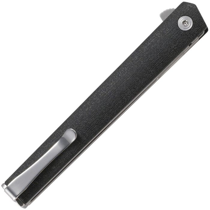 CRKT CEO Blk GRN/AUS-8 Stainless - Satin