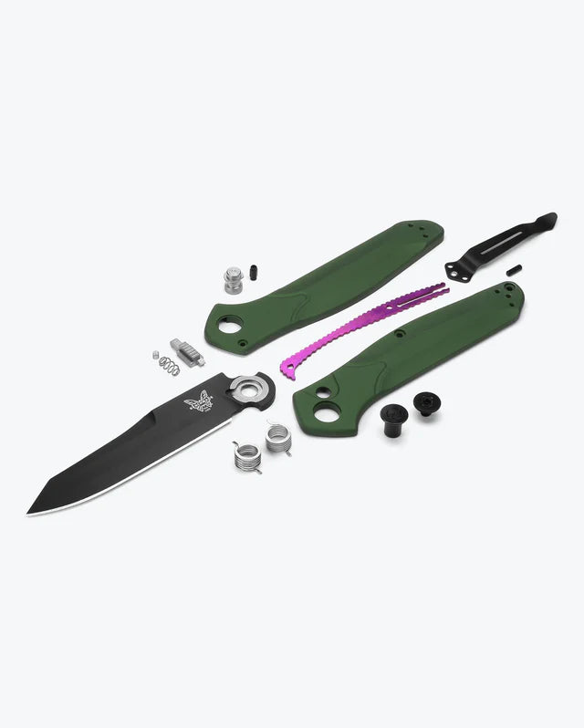 Benchmade Osborne Green Alum/S30V