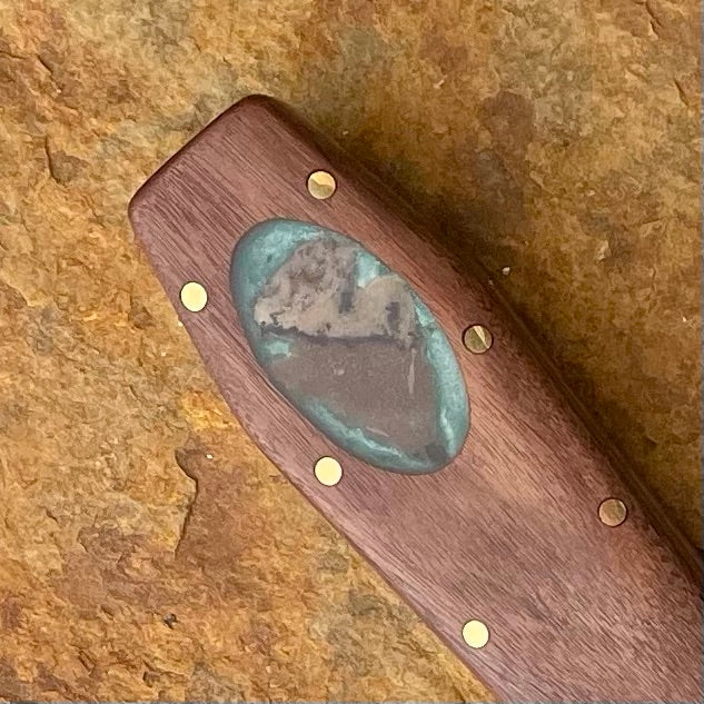Coffin Handle Bowie in 1095
