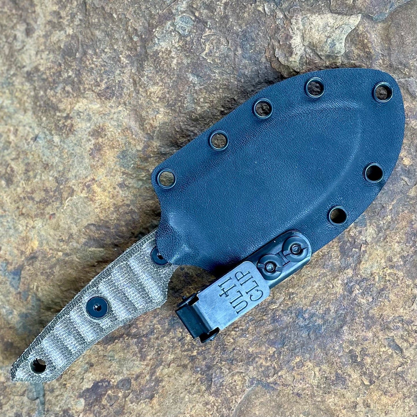 Nessmuk in 1095 Blk/Green Micarta