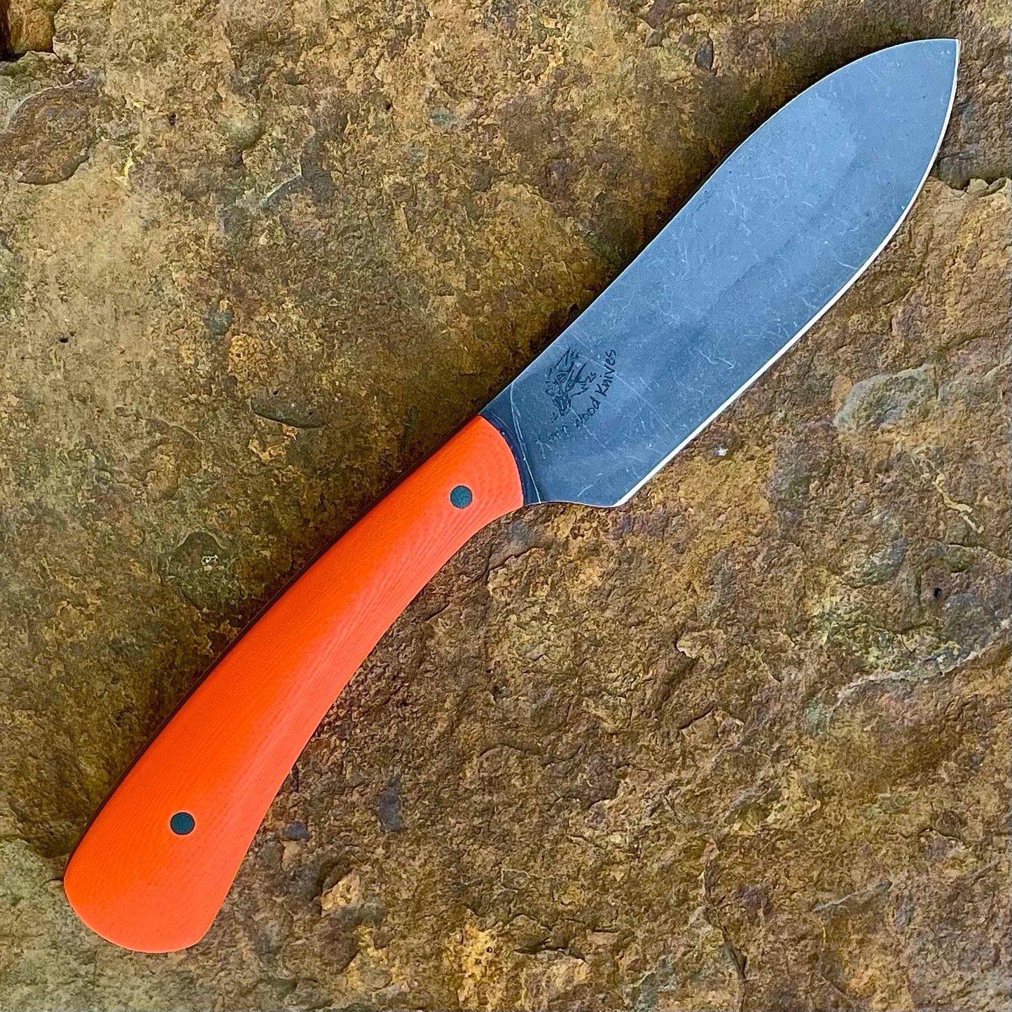 Mule in 80CrV2 w/ Orange G10