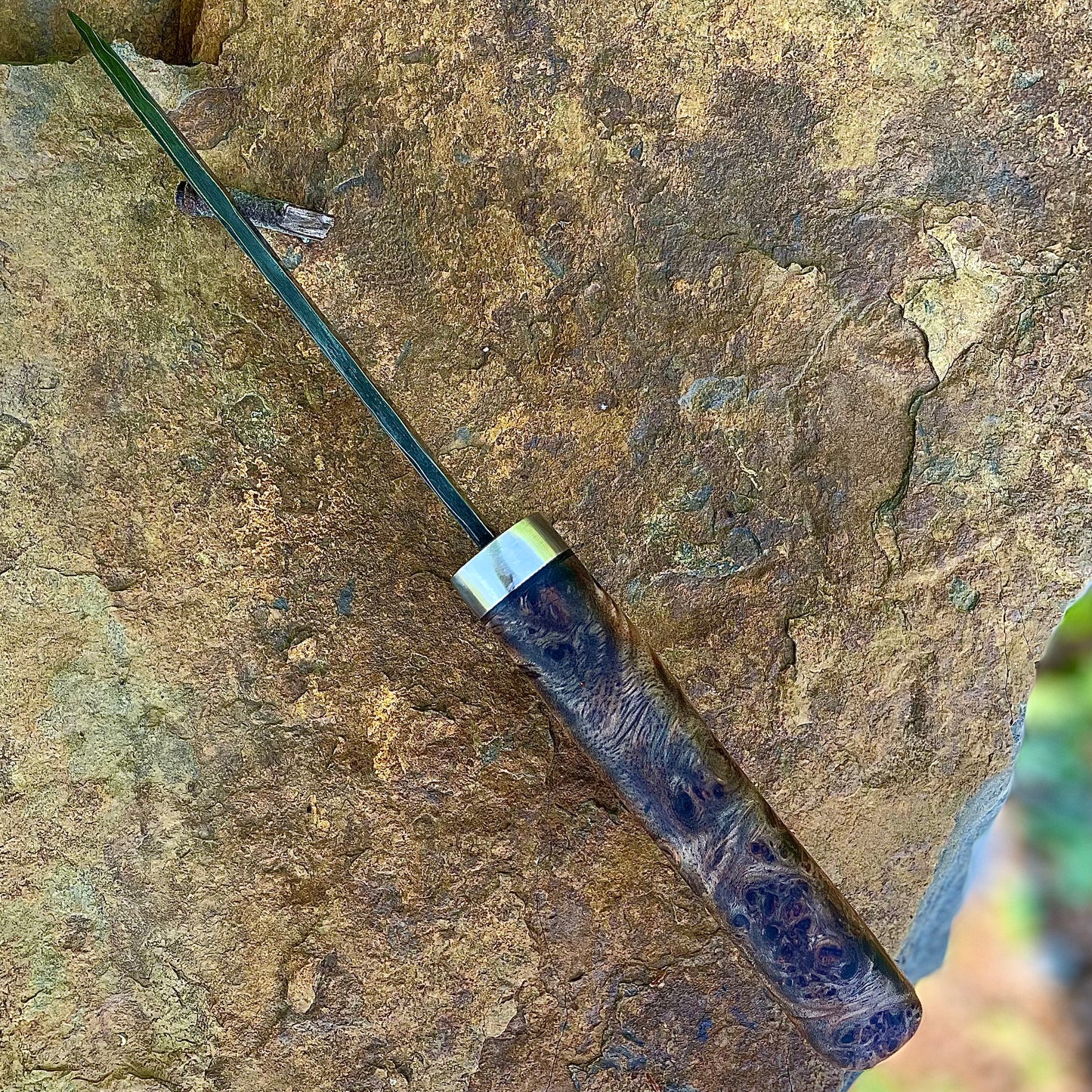 Forged Damascus Hunter w/ Maple