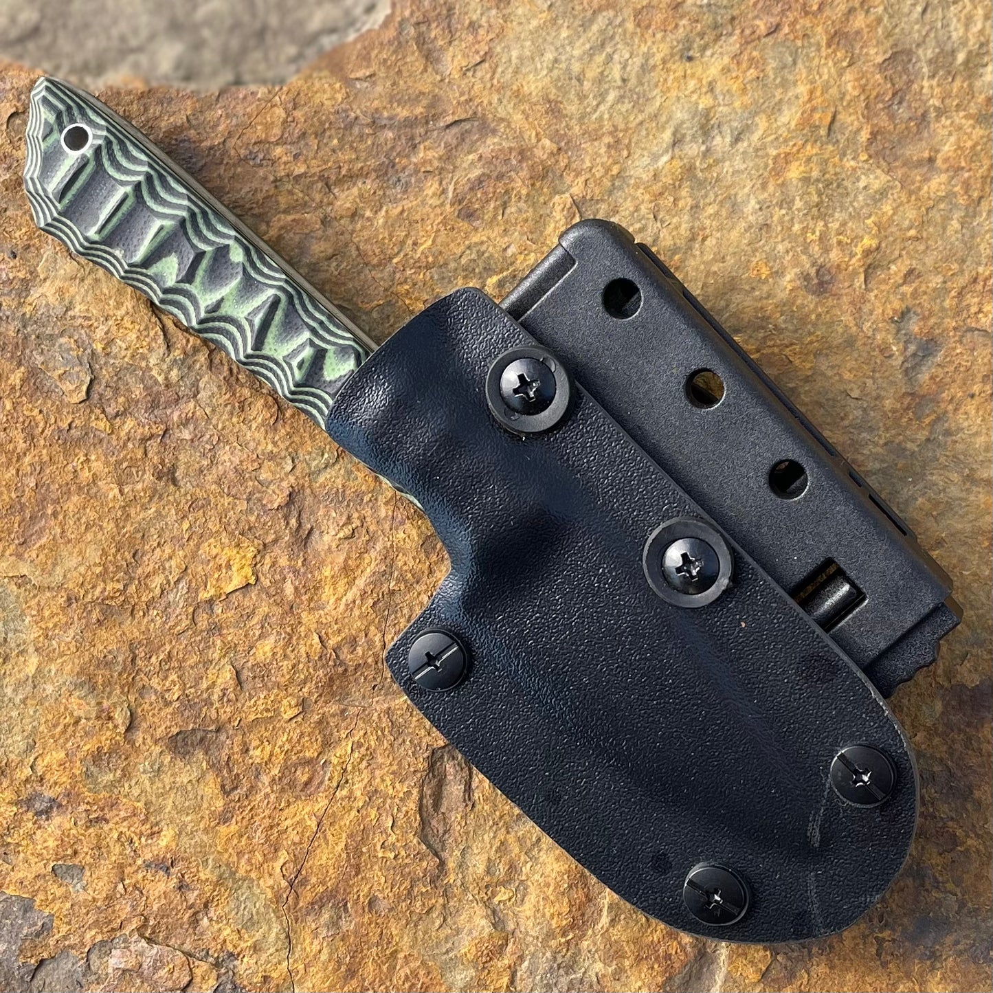 Bird & Trout in W2 w/ Green/Black G10