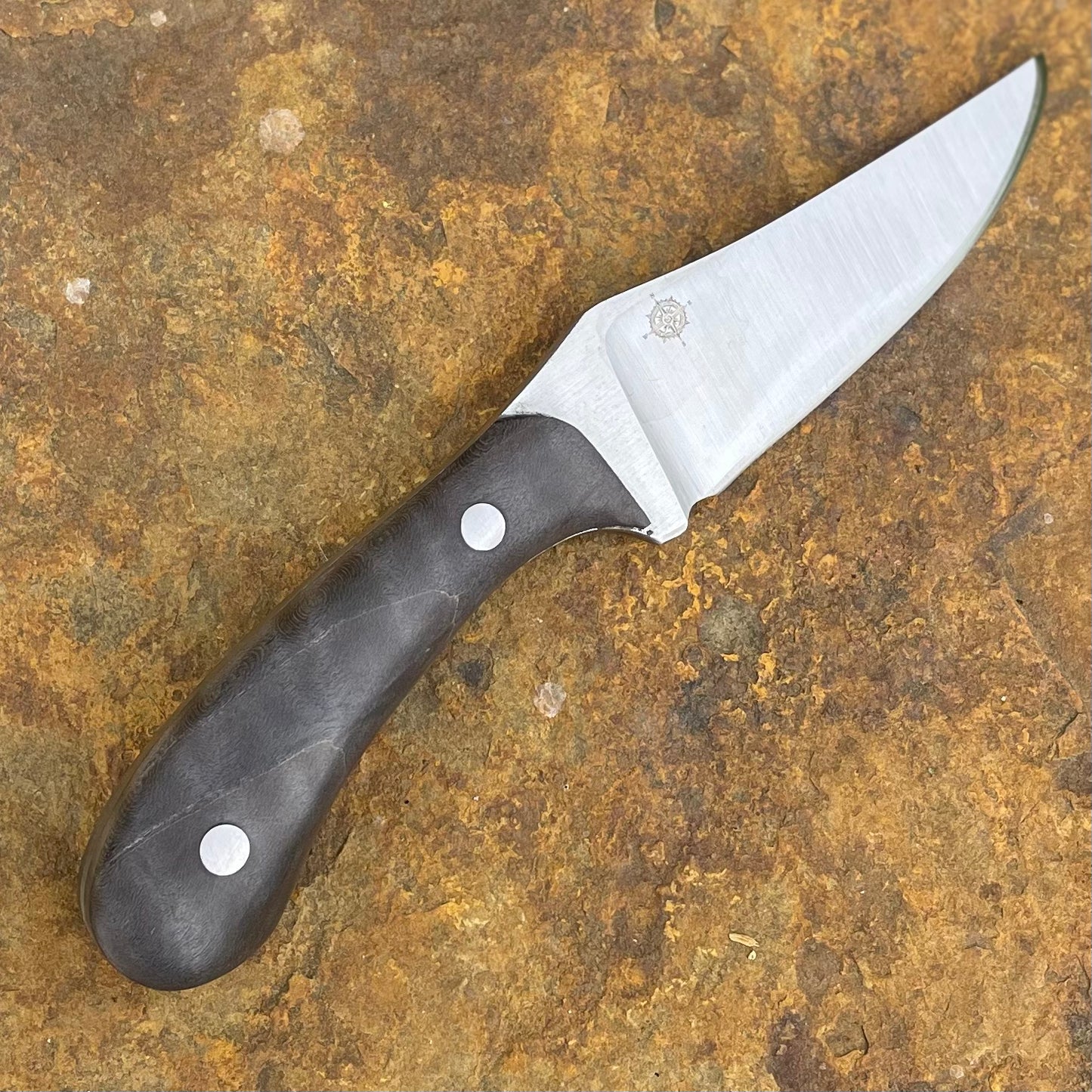 EDC in 80CrV2 w/ Dyed Black Maple