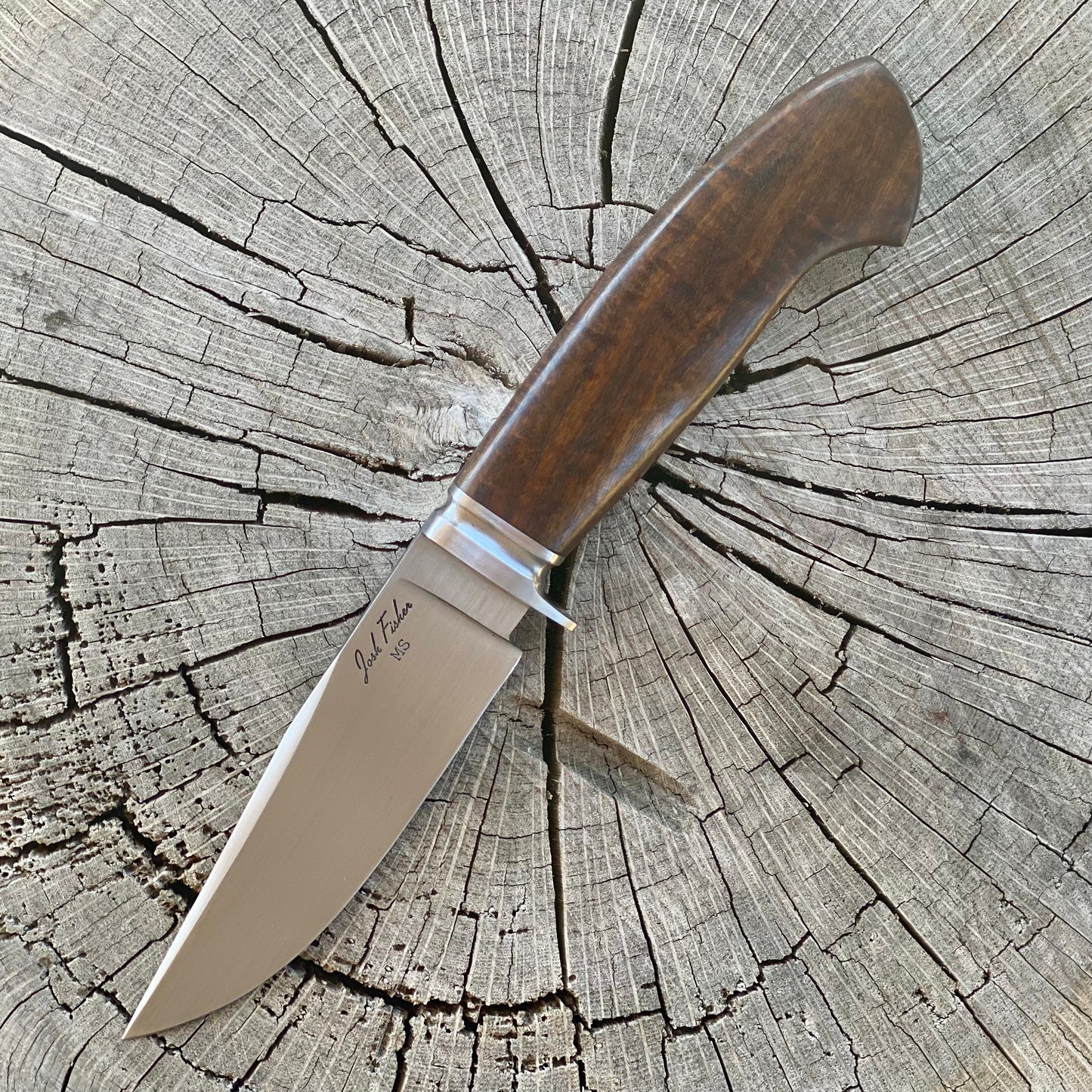 Forged Integral Hunter in 52100 w/ Ringed Gidgee