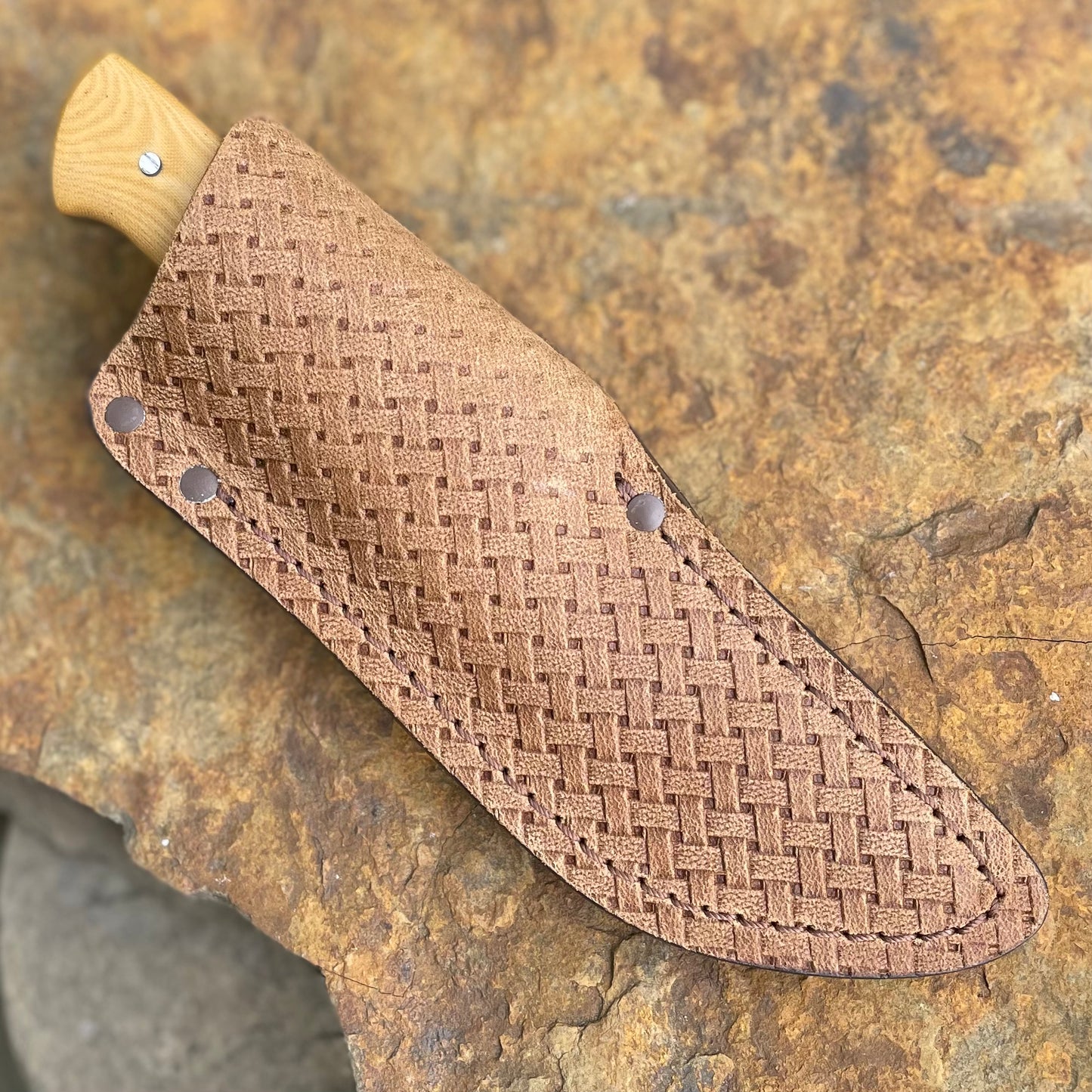 Bush Craft in 125CR1 w/ Bone Linen Micarta