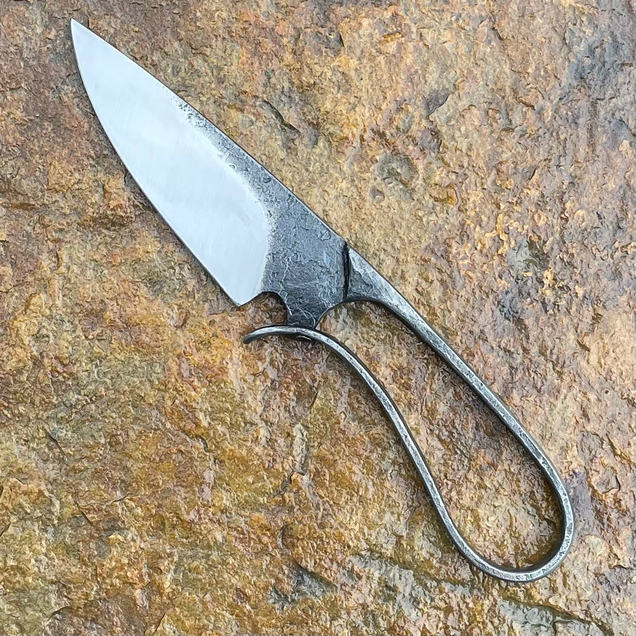 Blacksmith Pocket Knife (X-Rhea Style) 1080 Steel