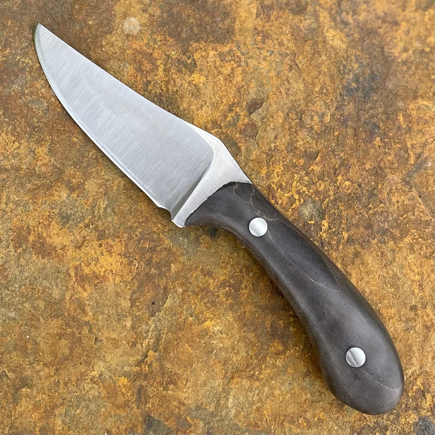 EDC in 80CrV2 w/ Dyed Black Maple