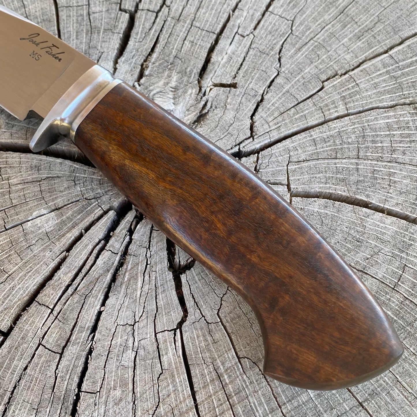 Forged Integral Hunter in 52100 w/ Ringed Gidgee